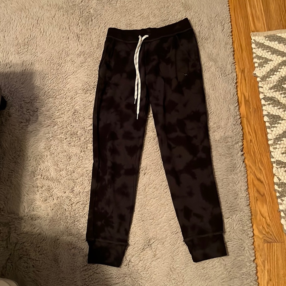 Pink Joggers ‘Black Tie Dye’ (XS)